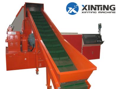 Double Stage LDPE HDPE PE Film Plastic Granulator Machine Water Ring Type Pelletizing Line
