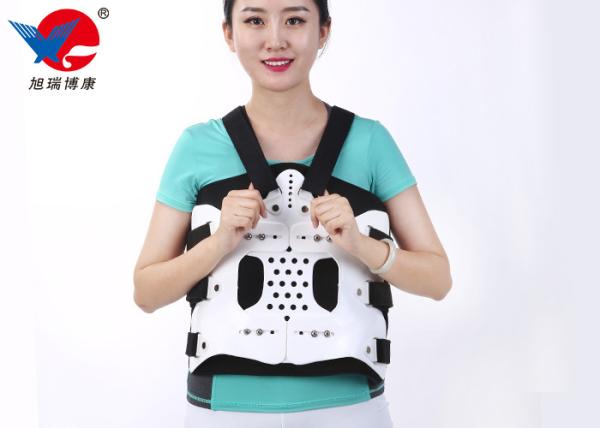 Flexible Plastic Plate Medical Orthosis , Lightweight Free Size Lumbar Spine Orthosis