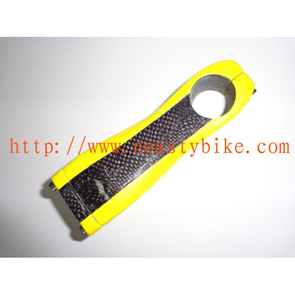 ST-NT-CC01 bicycle parts full carbon stem 90mm/110mm yellow carbon stem