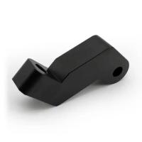 El aluminio de la motocicleta del anodizado negro del OEM parte el CNC que trabaja a máquina el fresado de la alta precisión con el pulido