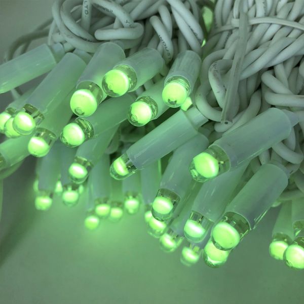 Newest Christmas Green red 50M roll decorative LED rope lighting CE ROHS ETL listed factory distributor wholesale price