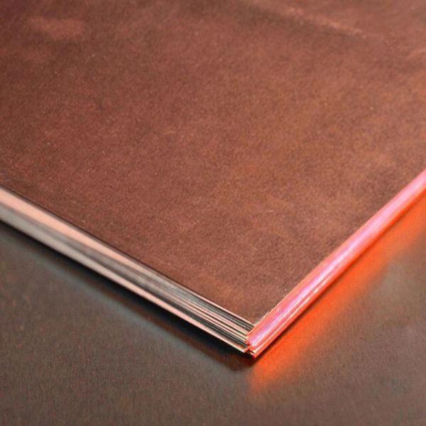 Polished Copper Sheet Metal 4mm 5mm 1mm Thick