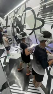 XR SPACE ADVENTURE Virtual Reality LBE 8 Players Per Batch