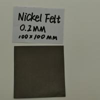 Feltre de fibre métallique sintrée métallique poreux nickel 0,2 mm