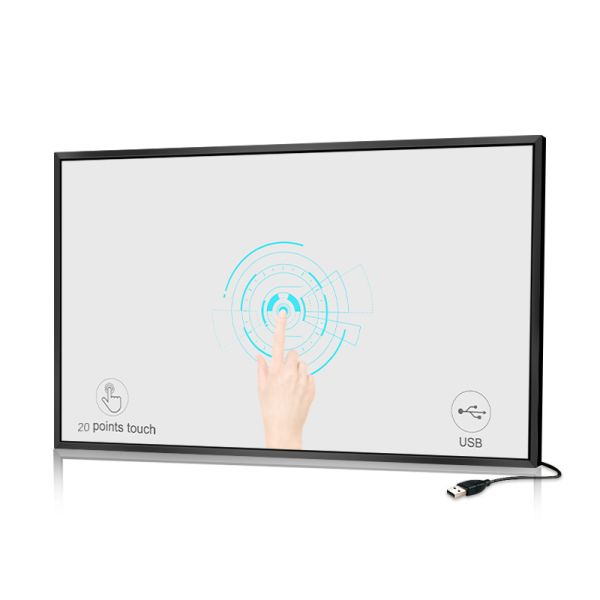 Infrared Touch Screen with 50 Million Times Durability, 8ms Response Time, and DC 5V Power Supply