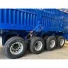 Feichi 3 4 Axle Drop Side Wall Fence Semi Trailer Sidewall Dropside Cargo Transport Truck Trailer for Sale with High Quality