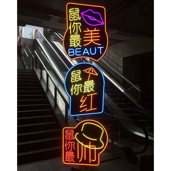Hot Selling Popular Advertising Neon Signs Custom Wedding Letter Neon Signs