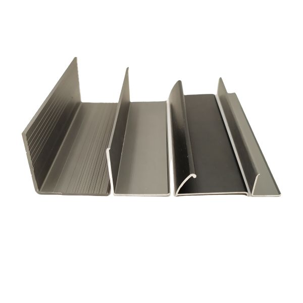 Silver Anodized Aluminum Profile Bathroom Door Length 5.8-6.0M Suitable for Apartment