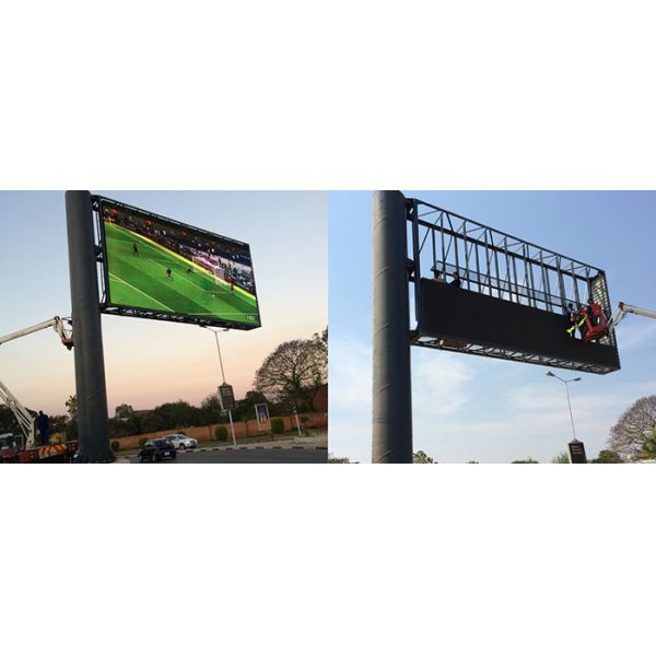 Digital Billboard LED Display IP65 Waterproof High Resolution For Advertising