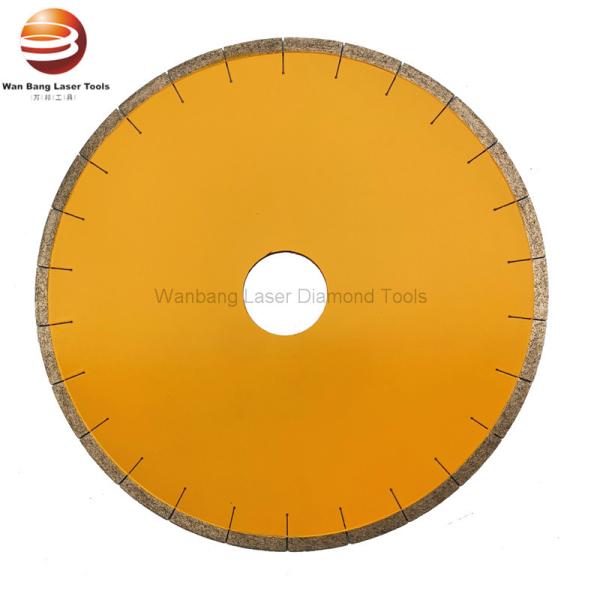 High Frequency Welded Diamond Saw Blade 14in 16in For Marble Cutting