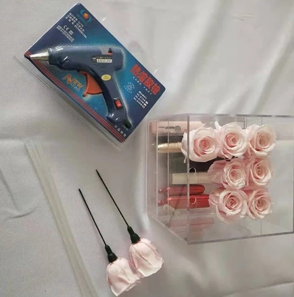 Cheap Price Artificial Limb Plastic Stick For Preserved Roses