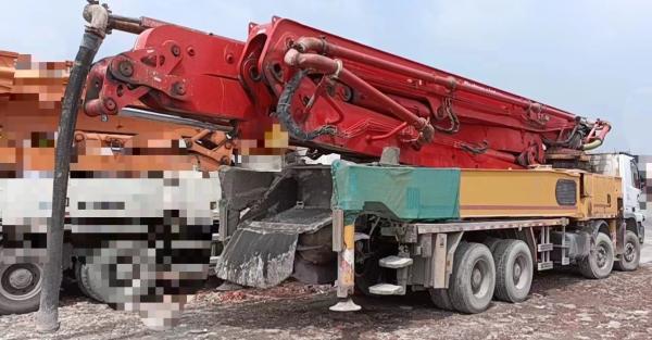 2014 Putzmeister 56m pompe à béton camion hydraulique pompe à béton