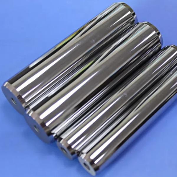 Anti-Hydrogen Sulfide Corrosion Hardened 92HRA Tungsten Steel Piston Shaft Chemical Stability and Bar for Chemical Resistance