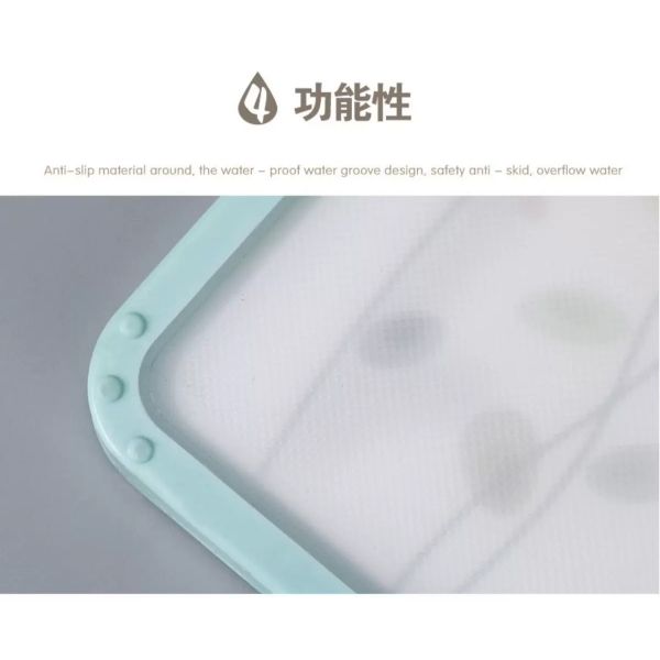 Non Slip Double Sided Thickened Polypropylene Cutting Board Safe
