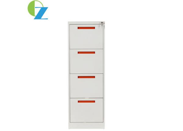 Arquivos de aço verticais do OEM, armário de armazenamento Lockable do arquivo de 4 gavetas