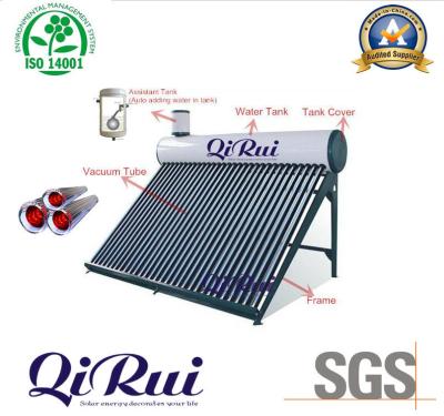 Stainless Steel Compact Solar Hot Water Heater for Home 72 Hours Heat Preservation