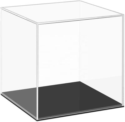 Covers Acrylic Display Box Shelf Clear Plexiglass Display Case For Models Toy Car Doll
