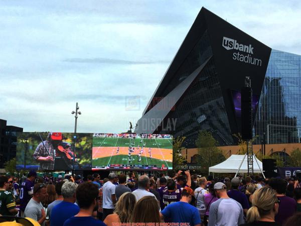 P6.67mm Stadium LED Banner Display High-Definition Advertising LED Video Billboard Wall