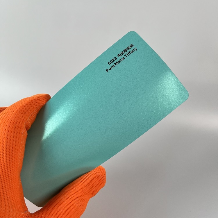 Pure Metal Baby Blue Car Vinyl Wrapping 1.52*18m Car Sticker With Air Bubble Free Photochromic Car Tint Film