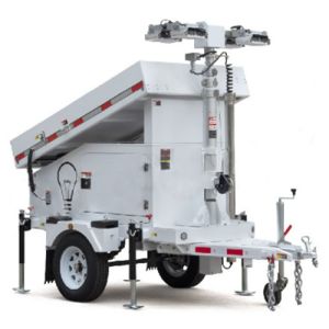 Башня × 100W высоты рангоута IP65 9m на открытом воздухе 4 солнечная светлая