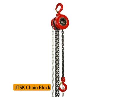 JTSK Alloy Steel Chain Material Chain Hoist for Lifting Height of 3 Meters and 0.5-50Ton Capacity