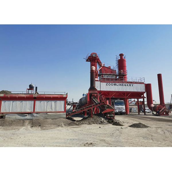 120t/h Stationary batch Asphalt Mixing Plant