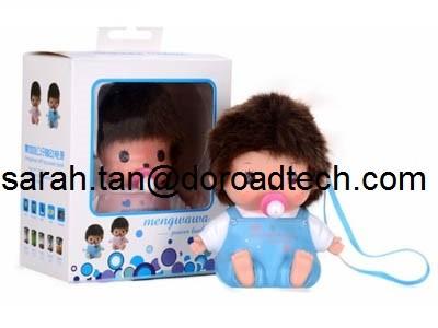 High Quality Plastic Cute Cartoon Power Bank 6000mAh Portable Battery Pack Charger