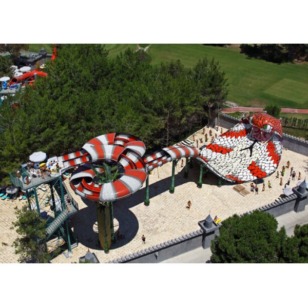 Oxidation Resistance Custom Water Slides / Commercial Water Park Slides