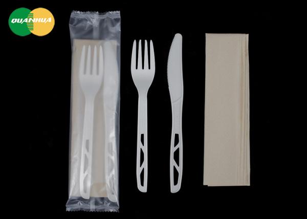 OEM ODM Eco Friendly Disposable Cutlery Kit Biodegradable Compostable