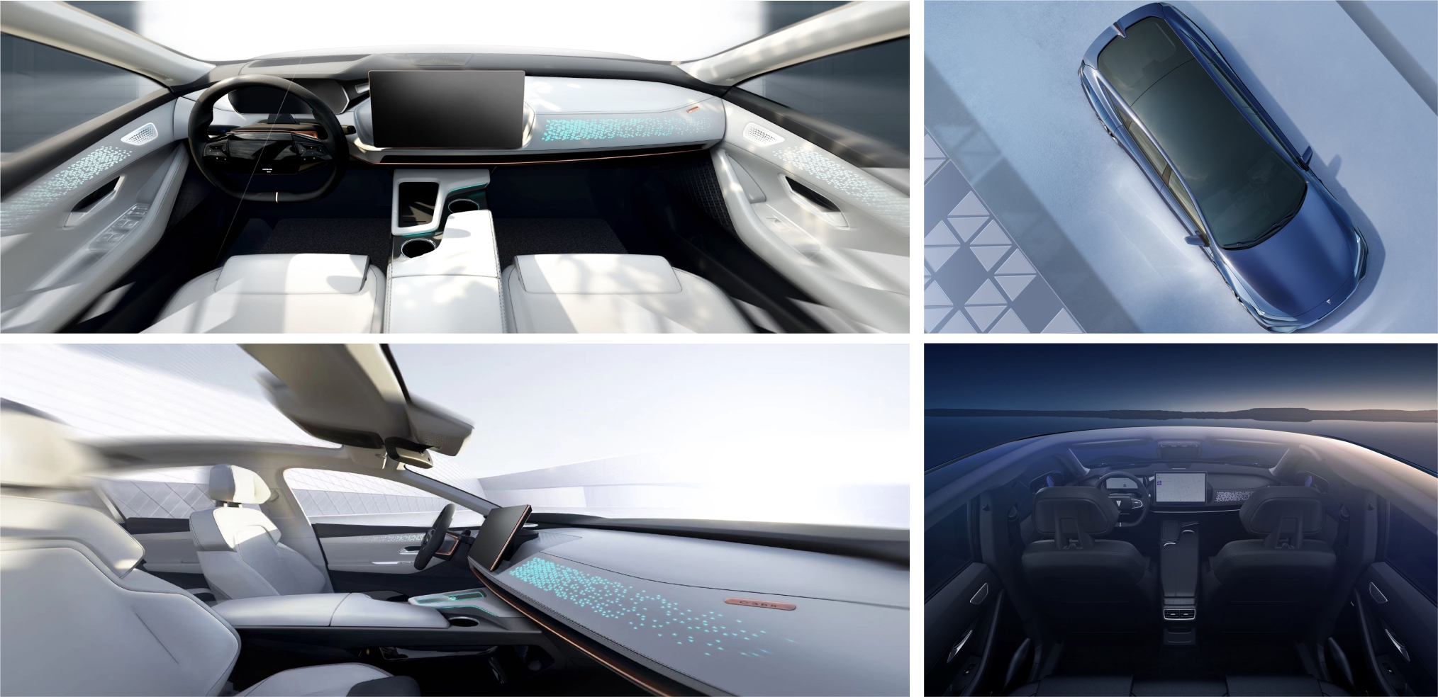 Седаны полного варианта Changan DEEPAL SL03 электрические соединяют скорость Макс перемещение 170 km/h ежедневное