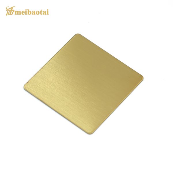 Почищенное щеткой покрытие ASTM цвета Pvd плиты SS вибрации листа нержавеющей стали волосяного покрова