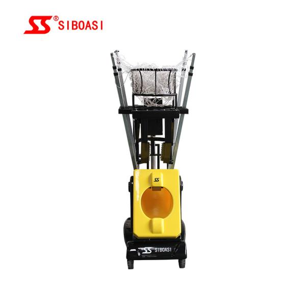 180 Degree Automatic Basketball Shooting Machine With Remote Control & Speed Adjustment For Throwing Training