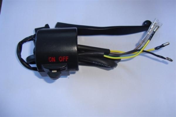Motorcycle Handlebar Light Switch , Aftermarket Motorcycle Handlebar Mounted Electrical Switches