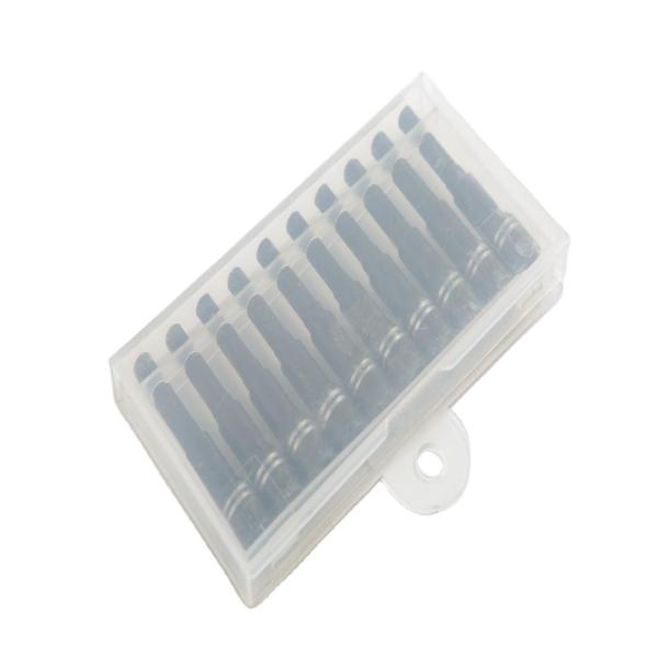ODM supported supply 6.35 hexagon CRV steel magnetic nut driver set in PE plastic box