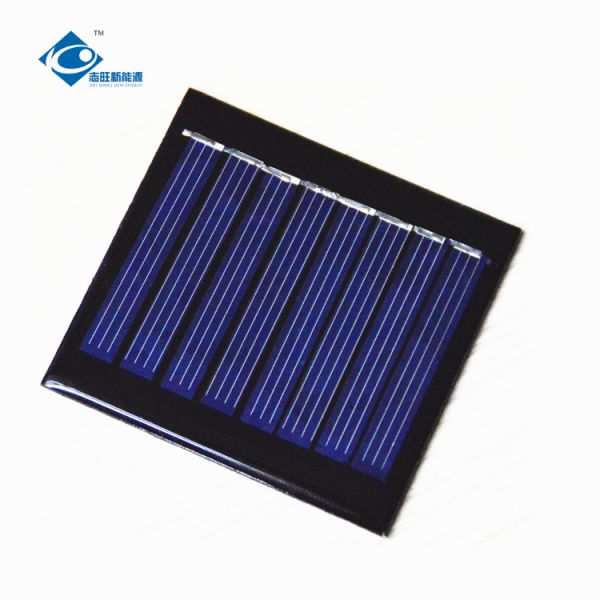 4V Customized Epoxy Solar Panels ZW-5754 Epoxy Adhesive Solar Panel Charger 0.25W Solar Energy Panels