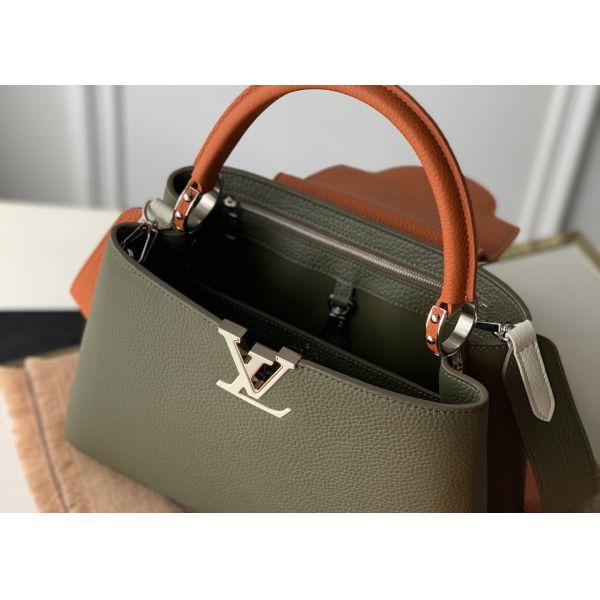 Daily Crossbody 31*21*11cm Womens Luxury Handbag Army Green