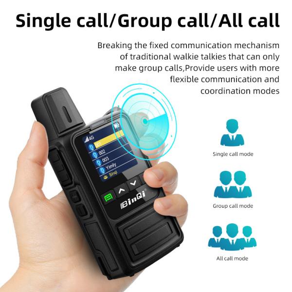 Clear Loud Sound 4g Walkie Talkie with Performance and Linux OS System