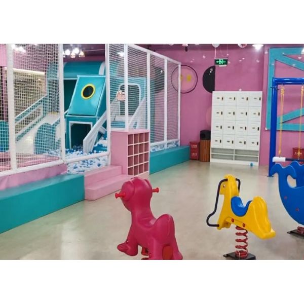 Mini Daycare Indoor Play Structures Kindergarten , Hospital Use