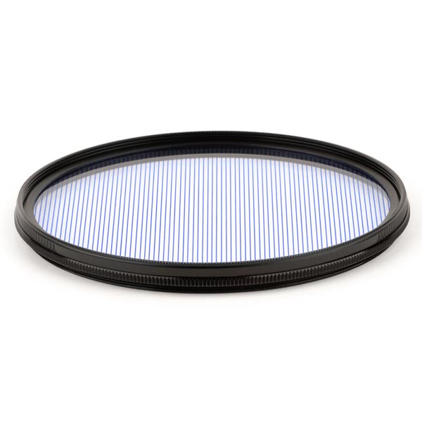 Resin Glass Special Effect Lens Filter Waterproof Oil Proof Blue Streak Filter With Nano Coating
