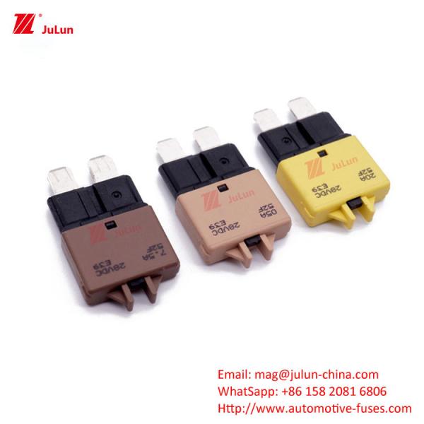 Restorer Motor Ship Chip Type In Line Circuit Breaker Protector UL VDE Standard -45-180°C Temperature Range