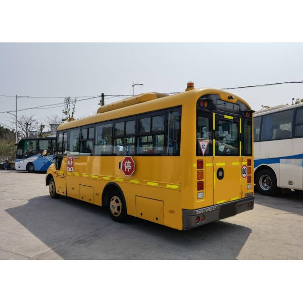 41 Seats 2014 Year Used Yutong Buses ZK6729D Diesel Engine Used School Bus LHD Driver Steering No Accident