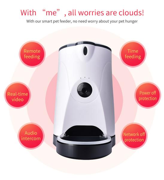 Remote Control Pet Water And Food Dispenser