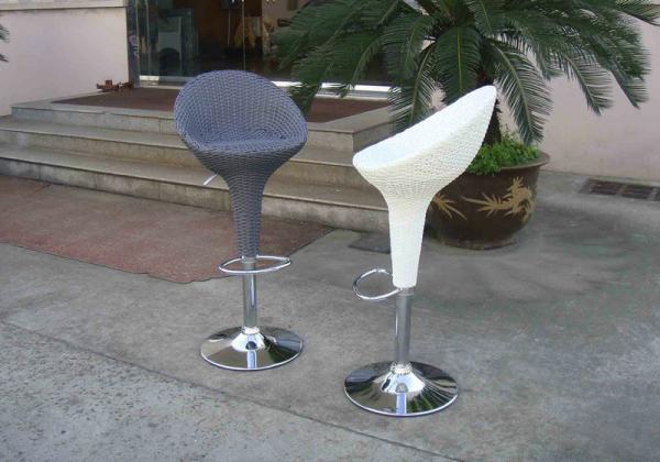Pool Resin Wicker Bar Set
