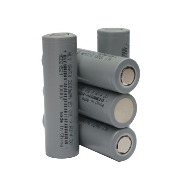 UN38.3 small cylinder battery 3.6 Volt 2600mAh Solar Light Rechargeable Batteries