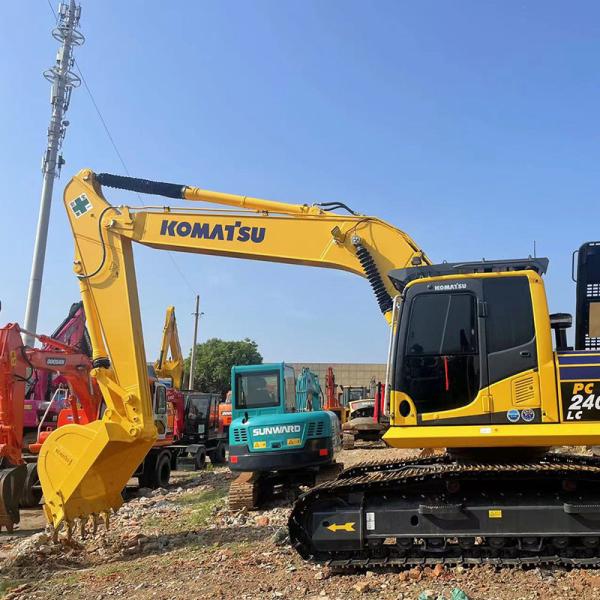 24 toneladas Pc240Lc Excavadoras Komatsu Usadas Equipamento de Escavação