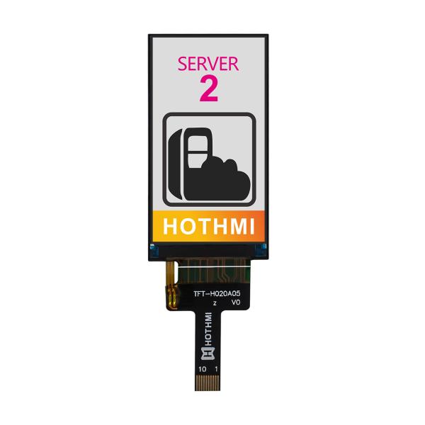 2.0 inch 170x320 pixel IPS TFT color LCD display SPI wide temperature