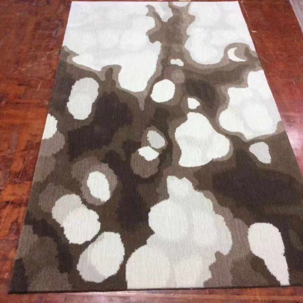 Hand-Tufted 100% Zealand Wool Carpet by Carpetgun 4.5 lbs Pile Weight 10mm Pile Height