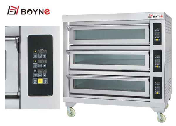 Grande capacidade que coze as bandejas 380v de Oven Electric Three Layer Nine