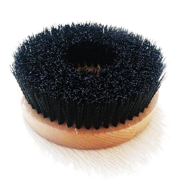 Car Detailing Bathroom Brush Drill Attachment 2 Inch Wooden Handle