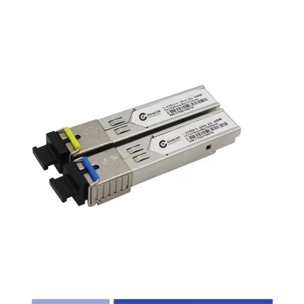 BIDI SFP Module Transceiver 1.25G Singlemode 1550nm-TX/1310nm-RX SMF SC Simplex 20KM